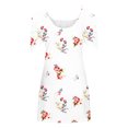 thumbnail image 5 of FcBaudy Camisole Sans Manches Robe Col en V, Robes d'Été pour Femmes, Robes Sans Manches Imprimées à Bretelles Mode Robe pour Femmes, 5 of 5