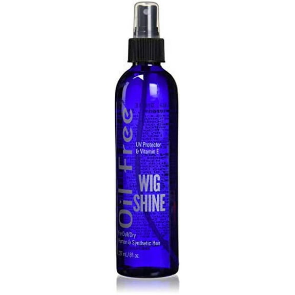 Bonfi Natural Oil-Free Wig Shine Spray, 8 Ounce
