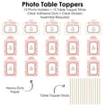 thumbnail image 5 of Big Dot of Happiness 40th Pink Rose Gold Birthday Party Picture Centerpiece Photo Table Toppers 15 Pc, 5 of 7