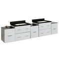 thumbnail image 1 of Imaginations Américaines 88.5 pouces W Vanity Set Blanc, 1 of 1