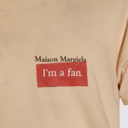 Maison Margiela Cream Cotton T-Shirt (Men's)