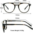 thumbnail image 3 of LifeArt Blue Light Blocking Glasses, Anti Eyestrain, Computer Reading Glasses, Gaming Glasses, TV Glasses for Women Men, Anti Glare (Tortoise, +1.00 Magnification), 3 of 9