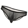 thumbnail image 1 of Calzoncillos transparentes de malla para hombre, tangas, ropa interior transparente, bragas, calzoncillos Macarena Ropa interior hombre, 1 of 7