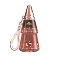 thumbnail image 3 of Vaso para beber con y tapa, vaso para agua, forma de de Navidad para niñas, niños, adultos Rosa, 3 of 8