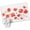 Red, variant on Red Flowers Entryway Rug 2'x3'  Non Slip Front Door Mats, Watercolor Spring Country Botanical Floral Entrance Rugs Indoor Outdoor Carpet, Washable Floor Mats Small Area Rug for Bedroom Kitchen