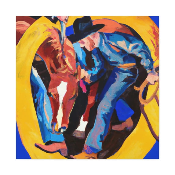 Horseshoe In Splendor - Canvas