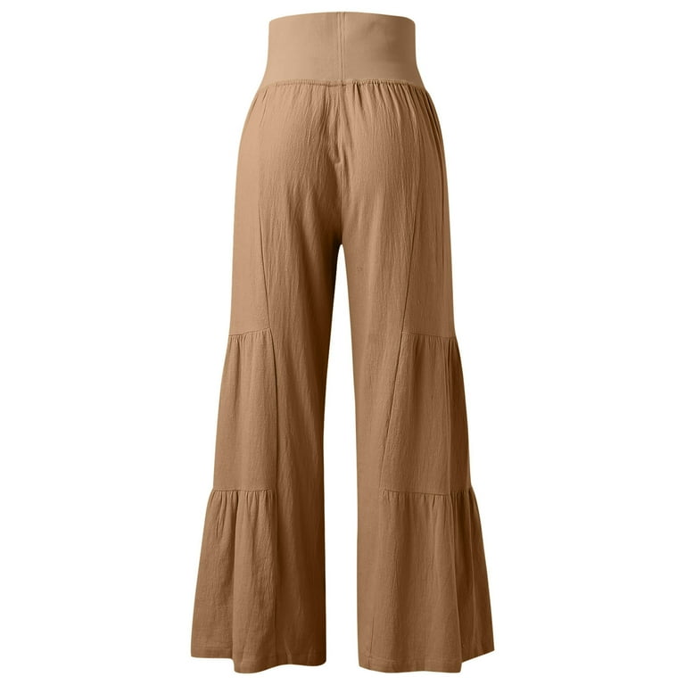 Casual Solid Patchwork Pocket Loose Wide Leg Bottoms(8 Colors) Casual Solid Patchwork Pocket Loose Wide Leg Bottoms(8 Colors)