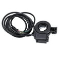 thumbnail image 2 of Electric Bike Thumb Throttle Handle, Trumpet Switch Integrated Sturdy  Waterproof Thumb Throttle Grip  for Electric Bicycle Modification, 2 of 7