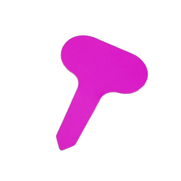 Sehao T-shaped plant label pink - Walmart.com