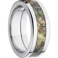 thumbnail image 3 of New Break Up Men's Camo Stainless Steel Ring with Polished Edges and Deluxe Comfort Fit, 3 of 3