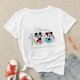 thumbnail image 1 of 100 Years of Wonder Disney T-shirts Classic Mickey Mouse Print Black Tops Aesthetic Harajuku T Shirt Women Streetwear CasualM Gao Jinjia LED, 1 of 2