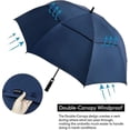 thumbnail image 3 of Liangnv Golf Umbrella 54/62/68 Inch, Large Windproof Umbrellas Automatic Open Oversize Rain Umbrella, 3 of 5