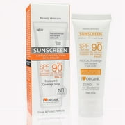 Facial Moisturizing Lotion SPF 90 | Oil-Free Face Moisturizer with Sunscreen | Non-Comedogenic | The Skin Face Care Product