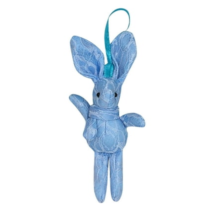 

Heiheiup Easter Pendant Rabbit Decoration Doll Plush Gift Rabbit Decoration Crafts Hanging Beads for Doorways for Girls
