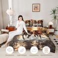 thumbnail image 4 of Erosebridal Galloping Horse Full Size Comforter Sets, Jungle Tree Bedding Sets, 4 of 6