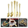 thumbnail image 4 of 1 Set Tableware Fork Knife Spoon Kit Western Stainless Steel Cutlery, 4 of 6