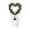 D, variant on 1 Pcs Heart Shaped Topiary with Planter Pot, Heart Valentines Day Decorations Topiary Artificial Hearts Topiary Outdoor Indoor Home Porch Anniversary Romantic Decor