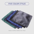 thumbnail image 3 of Miangastore 5pcs Cotton Pocket Squares For Men Soft Handkerchiefs For Suits Weddings And Formal Occasions Dark Light, 3 of 9