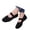 Black, variant on ibiyuan Wide Toe Box Sneakers Women Adjustable Upper Women's Walking Shoes Mesh Knitted Woven on Womens Sneakers Soft Hands-Free Platform Mary Janes Barefoot Shoe