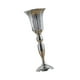 thumbnail image 3 of Jarrón de flores para boda, candelabro, centro de mesa, decoración, maceta de metal, soporte para flores, candelabro para mesa de cumpleaños, hogar Plata L 12cmx39cm, 3 of 8