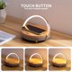 thumbnail image 2 of leyfeng Cargador inalámbrico Altavoz Bluetooth para IPhone 13 Lámpara de mesa de madera Soporte para teléfono móvil de alta potencia, 2 of 7