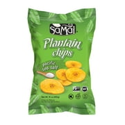 Samai Pacific Sea Salt Plantain Chips, 15 oz, 1 Bag
