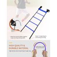 thumbnail image 3 of Set de equipo de entrenamiento GHB Agility Ladder con vallas y más, 3 of 8