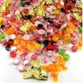 thumbnail image 2 of Hostess Mix Deluxe Party Candy Individually wrapped Bulk Peppermint Starlights, Butterscotch Disks, Cinnamon Discs, Lemon Discs, Green Discs, Butter 'N Cream Hard Candy and Filled Strawberries. 5lb, 2 of 3