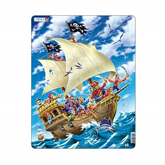 larsen pirates puzzle (30 piece)
