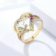 thumbnail image 4 of Anillo Del Día De La Madre Amor Corazón Mamá Anillo De Dedo Anillo De Aniversario Regalo Para Mamá Cateissary AP006762-02, 4 of 5