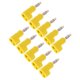 thumbnail image 1 of Conectores De Clavija Tipo Banana Apilables, 10 Piezas Conectores Tipo Banana Sin Soldadura Resistentes Al Desgaste De Alta Precisión Profesional Confiable Para Accesorios De, 1 of 8