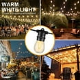 thumbnail image 2 of 30FT Solar String Lights Outdoor Shatterproof Vintage Edison Bulbs, 2 of 4