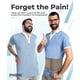 thumbnail image 2 of Faja lumbar Sparthos para el dolor lumbar - Alivio inmediato de ciática y hernia discal - Diseño transpirable con almohadilla de soporte lumbar - Para hombres y mujeres - Se ajusta a cinturas de 96 a, 2 of 5