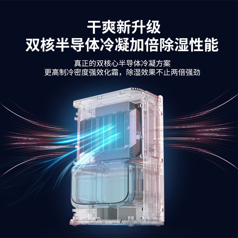 24H/500ml Semiconductor Dehumidifier for Home Bedroom Small Moisture Absorber Dryer Dehumidifier