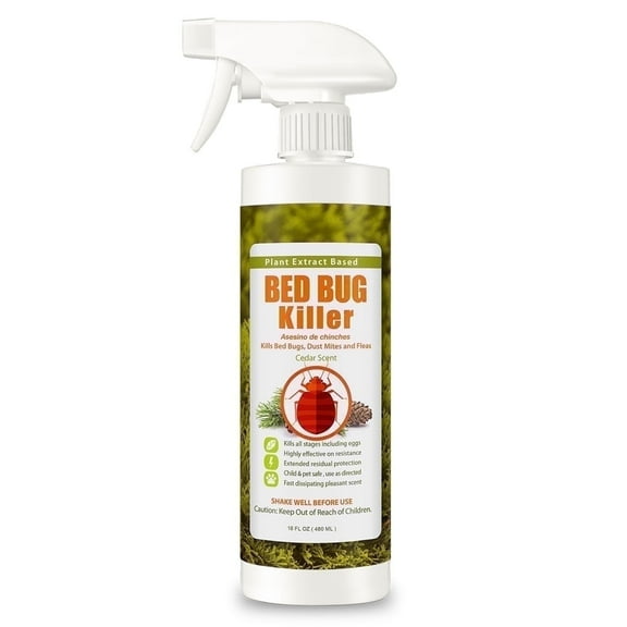EcoVenger (Formerly EcoRaider) 16 oz Plant-Based Bed Bug Killer RTU Spray