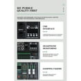 thumbnail image 3 of Professional 8 Channel Audio Mixer Built-in 99DSP 7-Segment Balanced Effect Bluetooth Live Recording XLR Mixer US Plug, 3 of 5