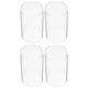 thumbnail image 5 of Cubiertas transparentes de vidrio para velas, cubiertas simples para velas a prueba de viento, 4 Uds., 5 of 8