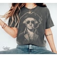 thumbnail image 3 of George Washington Shirt Vintage Rebel Patriotic Tee 4th Of July Tee Cool Founding Father Tee American History Humor Gift, 3 of 6