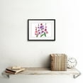 thumbnail image 2 of Flower Orchid Watercolour Art Print Framed Poster Wall Decor 9x7 inch, 2 of 5
