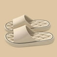 thumbnail image 4 of Orthopedic Slides for Men & Women, Unisex Recovery Sandals with Arch Support & Massage - Waterproof EVA Foam Comfort Slides Indoor Outdoor, Khaki,Size 38, 4 of 6