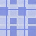thumbnail image 1 of Ahgly Company Indoor Square Patterned Sky Blue Dress Blue Area Rugs, 4' Square, 1 of 1