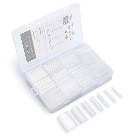 Wirefy 275 PCS Clear Heat Shrink Tubing Kit - 3:1 Dual Wall Tube, Adhesive-Lined Marine Grade Shrink Tubing