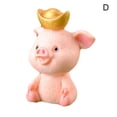 thumbnail image 6 of Soumake Cute Resin Money Lucky Pig Figurine Statue Diy Miniature Garden Table Ornament Household, 6 of 7