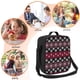 thumbnail image 5 of Fotbe red Minimalist Snowflake Lonchera Bolsa de Almuerzo para Hombres y Mujeres, Lonchera de Gran Capacidad, Bolsa de Almuerzo Reutilizable, Bolsa Térmica Aislante, 5 of 7
