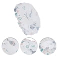 thumbnail image 3 of Unique Bargains Fish Single Layer Shower Cap 5 Pcs White Fish, 3 of 5