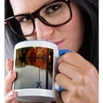 thumbnail image 2 of 3drose, Missouri Mississippi River Storm Flood - Us26 Ajn0004 - Alison Jones, 11oz Two-tone Blue Mug, 2 of 6