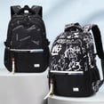 thumbnail image 4 of Mochila escolar de gran capacidad para estudiantes universitarios y niños, mochila informal para hombre, mochila de viaje para ordenador, 4 of 6