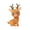 Brown, variant on Brown Starry Night Deer Plush Toy Soft Furry Stuffed Animal Doll Pillow For Kids Home Decor Holiday Activity