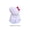 Purple, variant on Magic Foldable Bear Hand Towel, 12x12 Inch Soft Plush Square Towel Transforms into a Cute Teddy Bear, Unique Novelty Gift for Wedding Favors, Baby Showers, Birthdays and Housewarming Parties