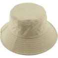 thumbnail image 2 of CoCopeaunts Cotton Bucket Hats for Women Lightweight Packable Beach Big Brim Fisherman Hat with Adjustable Chin Strap Sun Cap, 2 of 8